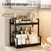 Badezimmer-Organizer mit 2 Ebenen, Aufbewahrungsregal, Produktbild-Vorschau 5