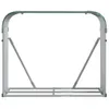 vidaXL Přístřešek na palivové dřevo zelený 120x45x100 cm Náhled obrázku produktu 4