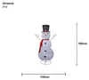 Figura ogrodowa bałwanek Led TECIDY 180 cm Podgląd zdjęcia produktu 7