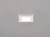 LED Decken Einbauleuchte Weiß matt Einbaustrahler 8x8cm Produktbild-Vorschau 3