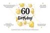 Friendly Fox Geburtstagskarte runder Geburtstag - 60. Produktbild-Vorschau 2