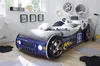 Autobett Energy MDF Kinderbett Bett blau lackiert inkl. Produktbild-Vorschau 1