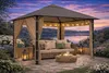 Ersatzdach 250g Garten Pavillon 3x3m Taupe / Beigegrau RAL Produktbild-Vorschau 7