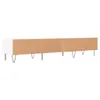 vidaXL Armoire TV Blanc 150x36x30 cm Bois composite Voir les images du produit 9