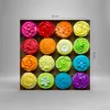 Bilder auf glas - Bunt kekse dekoration nachtisch - 40x40cm Produktbild-Vorschau 3