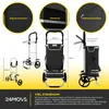 24MOVE® Einkaufstrolley VEHLO 3in1 Trolley faltbarer Produktbild-Vorschau 5