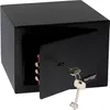Möbeltresor Doppelbartschloss HMF 49216 23 x 17 x 17 cm Schwarz Produktbild-Vorschau