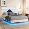 Fortuna Lai Polsterbett 140x190 cm, Schwebebett mit LED, Produktbild-Vorschau 4