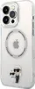 A clear shot of an iPhone 13 Pro Max case with Karl Lagerfeld and Choupette branding. Produktbild-Vorschau
