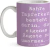 Mr. & Mrs. Panda Tasse Spruch Tapferkeit Umarmung - Produktbild-Vorschau 3