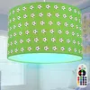 RGB LED Hängeleuchte im Fußballdesign, Fernbedienung, LEMMI Produktbild-Vorschau 2