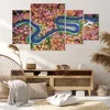 Bild auf Leinwand - Leinwandbild - 4 Teile - Kurvenreich Produktbild-Vorschau 7