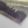 Bilder auf glas - Berge Wald Natur - 70x70cm - Glasbilder - Produktbild-Vorschau 5