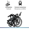 Zündapp ZF20 Speed Folder 20 pollici skl dac bike city bike Anteprima dell’immagine prodotto 13