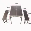 Campingtisch Set GREEN HILL Klapptisch Bank Aluminium Produktbild-Vorschau 5