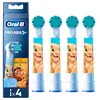 A product package containing four toothbrush heads, with the toothbrush heads themselves also visible. Anteprima dell’immagine prodotto