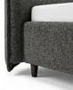 ELVORA DESIGNE Polsterbett 140x200, Modernes Skandi-Bett Produktbild-Vorschau 8