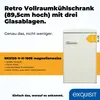 Exquisit Retro Vollraumkühlschrank RKS120-V-H-160E Produktbild-Vorschau 2
