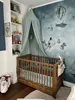 Novi Gala Babybett 60x120 cm mit Schublade, Walnuss, MDF, Produktbild-Vorschau 6