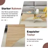 MODFU Couchtisch Oval Sicherheitsglas mit Ablagefach Produktbild-Vorschau 6
