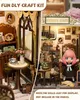 Maison miniature Sunny Cafe à faire soi-même avec LED Voir les images du produit 35