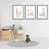 Poster für Kinder Pastell Hasen Set Bild für ein Produktbild-Vorschau 3