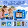 Kinderkamera Einhorn Blau – 20 MP, 1080P HD-Video, 32 GB Produktbild-Vorschau 4