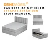 Boxspringbett ROCK 160x200 Velour Hellgrau  H4 Produktbild-Vorschau 6