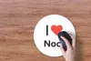 MuchoWow® Mauspad Mousepad Ich liebe - Noor - Mädchen 30x30 Produktbild-Vorschau 3