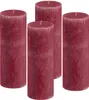 Bolsius 4er Set Kerzen, 19cm, rot Produktbild-Vorschau 2