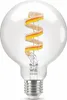 WiZ Filament-Lampe in Kugelform, transparent, 40 W G95 E27, Produktbild-Vorschau 3