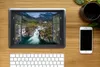 MuchoWow® Laptop Aufkleber Sticker Cover Aussicht - Berg - Produktbild-Vorschau 2