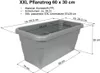 XXL Pflanztrog Kunststoff taupe 60x30 cm 28l mit Produktbild-Vorschau 2