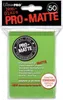 50 Ultra Pro kaartbeschermhoezen: Pro-Matte (66 x 91 mm) Productafbeelding-voorbeeld 1