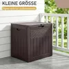 FCH Gartenbox Wasserdicht, 126L Kunststoff-Aufbewahrungsbox Produktbild-Vorschau 7