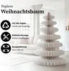 Mica Decorations Papier Weihnachtsbaum - Paper Christmas Produktbild-Vorschau 2