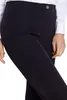 Close-up of dark-colored women's trousers. Anteprima dell’immagine prodotto