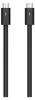 Apple MC9C4ZM/A Cavo Thunderbolt 1 m 120 Gbit/s Nero Anteprima dell’immagine prodotto 2