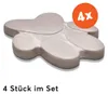 Trittsteine Pfote 4 hübsche Beton Trittplatten im Set Produktbild-Vorschau 6