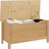 vidaXL Boîte de rangement HILL, couleur miel, 90 x 40 x 45 Voir les images du produit 3