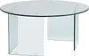 Couchtisch aus gehärtetem Glas - ADAMO Produktbild-Vorschau 3