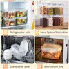Vorratsdosen 2,8L luftdicht Kunststoff 4er-Set Anteprima dell’immagine prodotto