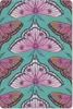 MuchoWow® Mauspad Mousepad Mädchen - Motten - Insekten - Produktbild-Vorschau 1