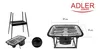 Adler AD 6602, 2000 W, Gril, Elektrický, Stolní, Grid, Náhled obrázku produktu 6