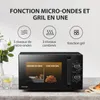 TOSHIBA Mikrowellenherd MW2-MG20P(BK) – Kompakt und Produktbild-Vorschau 9