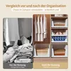 3 Stück Aufbewahrungsbox Ordnungsboxen Organisator faltbare Produktbild-Vorschau 3