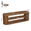 Panca da ingresso Tribesigns in legno da 120 cm con Anteprima dell’immagine prodotto 2