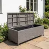 di volio Gartenbank Sitzbank Mit Stauraum Wetterfeste Produktbild-Vorschau 6