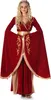 Fantasy Königin Mittelalter Damenkostüm rot-gold - M Produktbild-Vorschau 1
