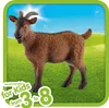 Schleich, figura di capra Farmlife in posa naturale ed Anteprima dell’immagine prodotto 5